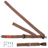 SBS200BGE   SEAT BELT REAR STATIC BEIGE LAP & DIAGONAL