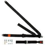 SBS200  SEAT BELT REAR STATIC BLACK LAP & DIAGONAL