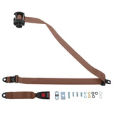 SBS254BGE SEAT BELT REAR AUTOMATIC LAP & DIAGONAL BEIGE