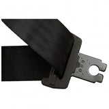 SBS254 SEAT BELT REAR AUTOMATIC LAP & DIAGONAL BLACK