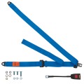 SBS300/30BLU SEAT BELT SECURON STATIC BLUE FRONT LAP & DIAGONAL