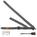 SBS300/30GREY SEAT BELT SECURON STATIC FRONT LAP & DIAGONAL