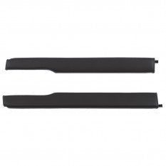 639-608 TFA4006/7 DOOR CAPPING  WAIST RAIL ROADSTER PAIR 65-70 BLACK/BLACK