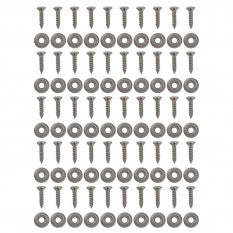 TSK102 MGB TRIM SCREW FITTING KIT CHROME