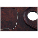 117-627 WPA9012XB MINI TIMBER DASH CENTRE BINNACLE  3 GAUGE CENTRE