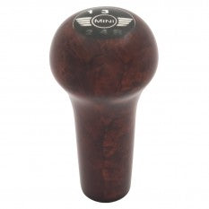 117-617 WPA9047B GEAR KNOB WALNUT MINI WITH BADGE